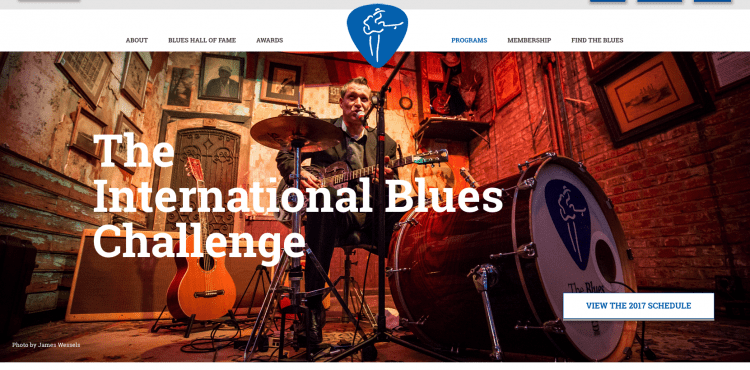 The annual 2017 International Blues Challenge