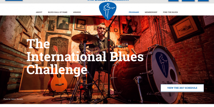 The annual 2017 International Blues Challenge